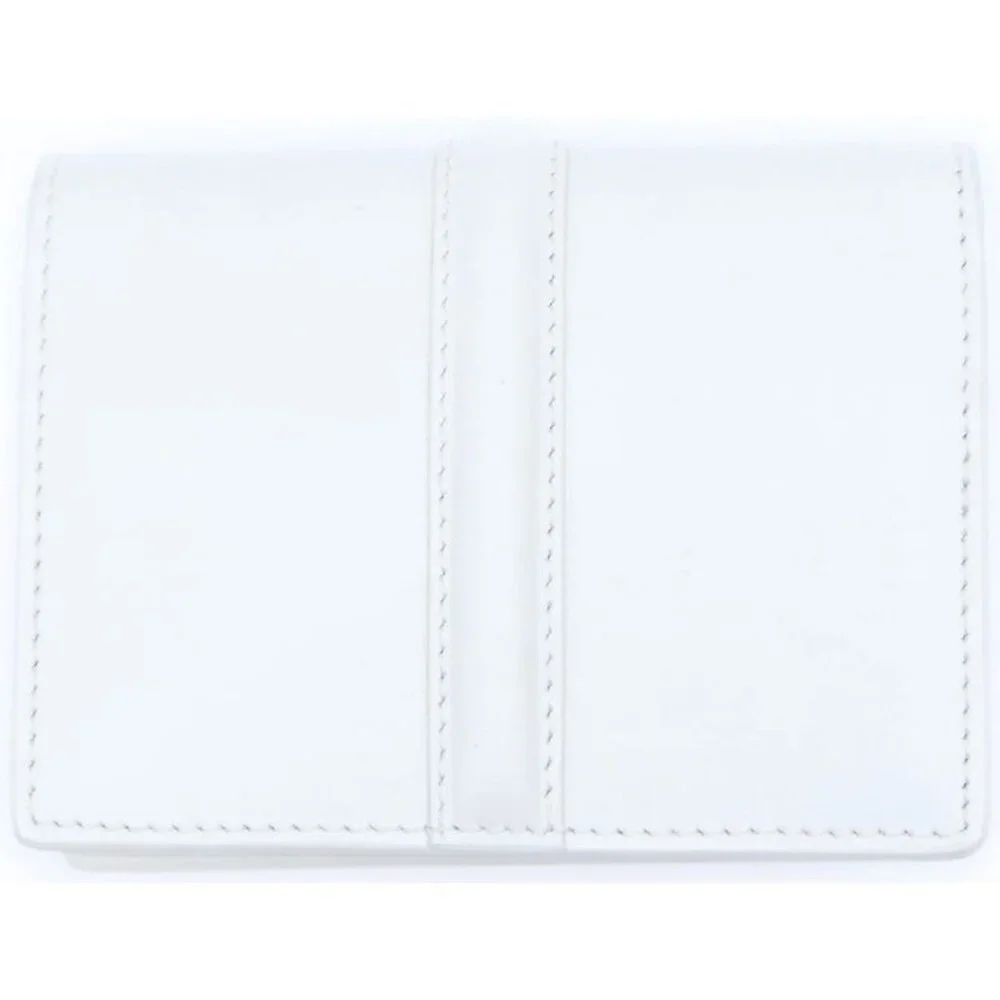 Celine Small Trifold Card Case White - Picture 2 of 7